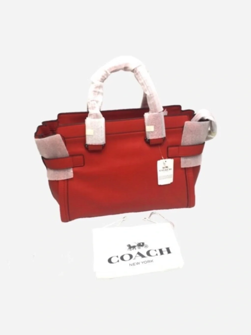 Coach Grain Leather Tote Bag New $550